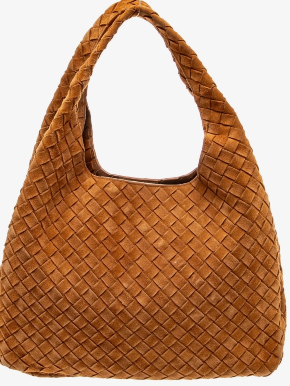 Bottega Veneta Suede Campana Tote Bag - Picture 3 of 4